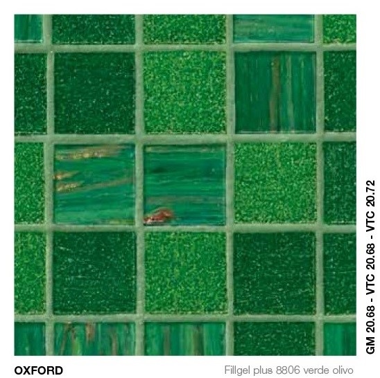 Bisazza OXFORD glass mosaic tile